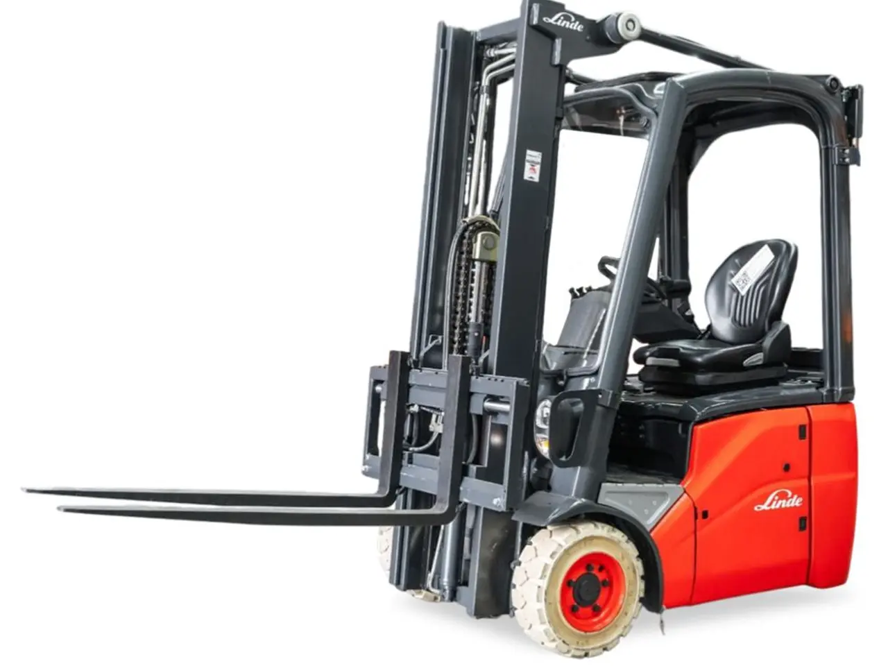 Billede 1 - Linde E 12-02 el-gaffeltruck - 1200 kg, 2945 mm - brugt