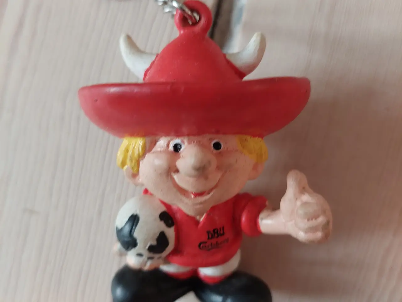 Billede 1 - Nøglering - Carlo den Danske VM-maskot
