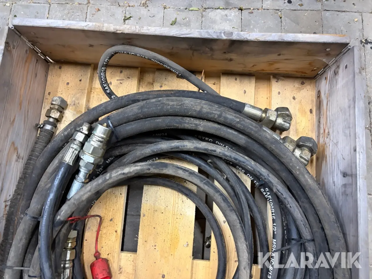 Billede 7 - Hydraulik slanger - cirka 4 styk