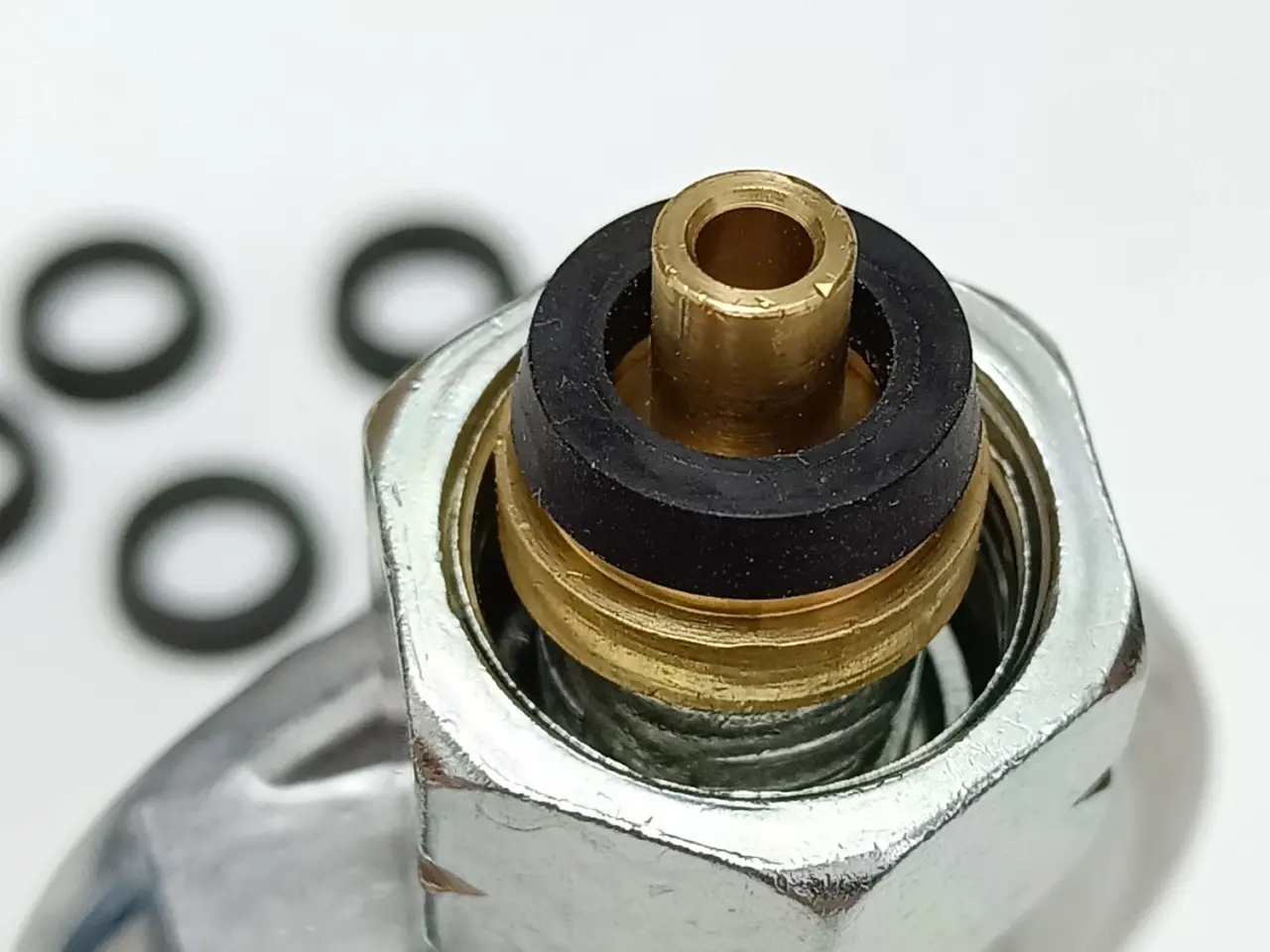 Billede 4 - NY! 37mbar Gasregulator + Manometer + Pakning