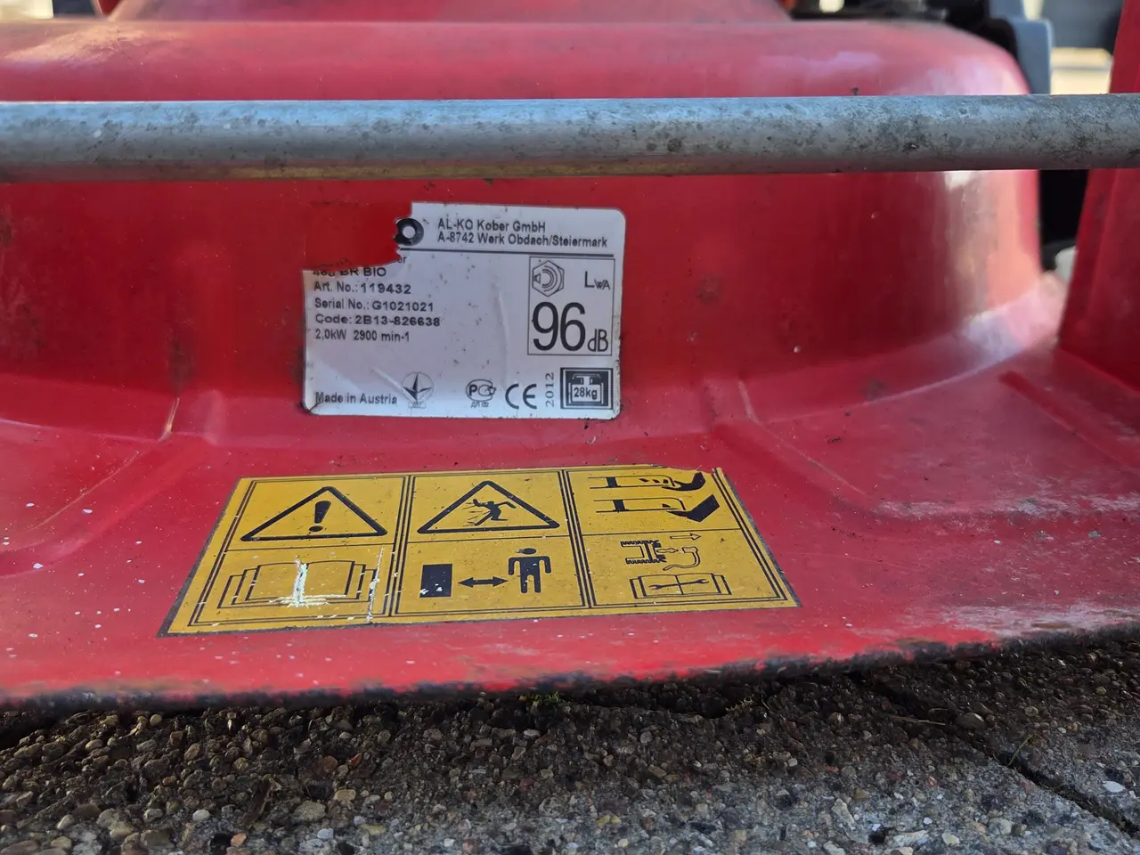Billede 2 - Rototklipper Gudenaa AL-KO 460 BIO