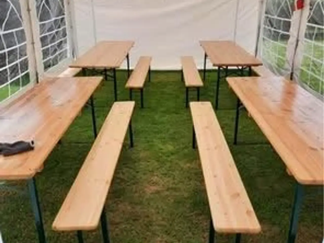 Billede 3 - Partytelt 4x6 meter i PVC udlejes