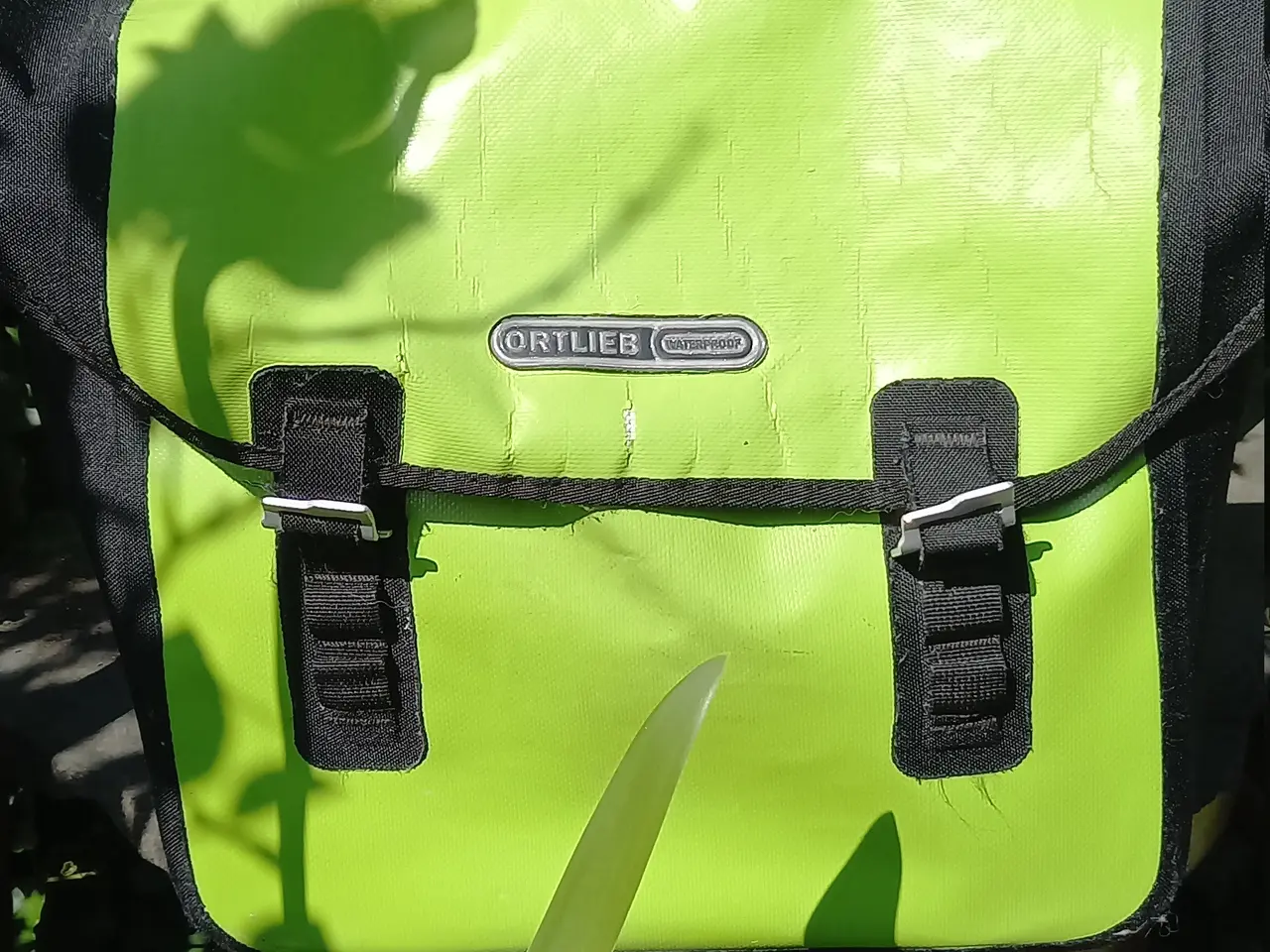 Billede 1 - Ortlieb cykeltaske grøn.