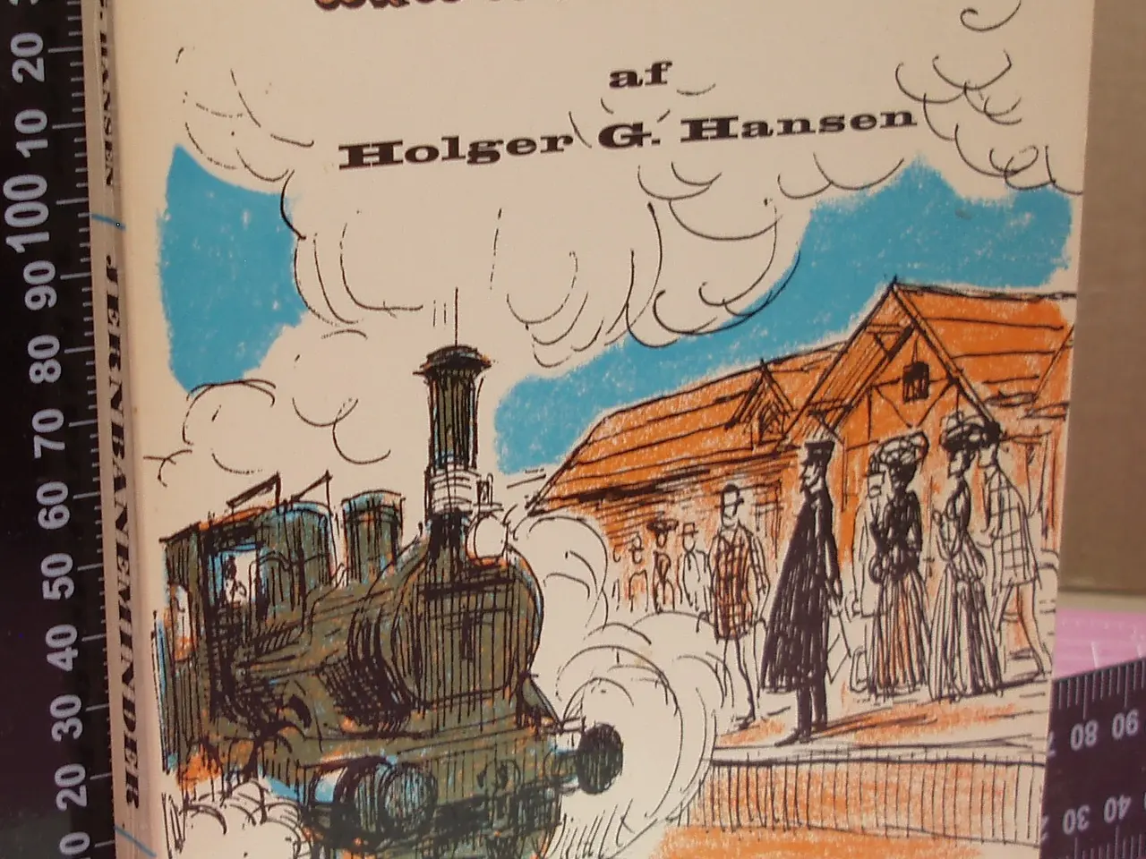Billede 1 - TOG; Jernbane minder af Holger G. Hansen