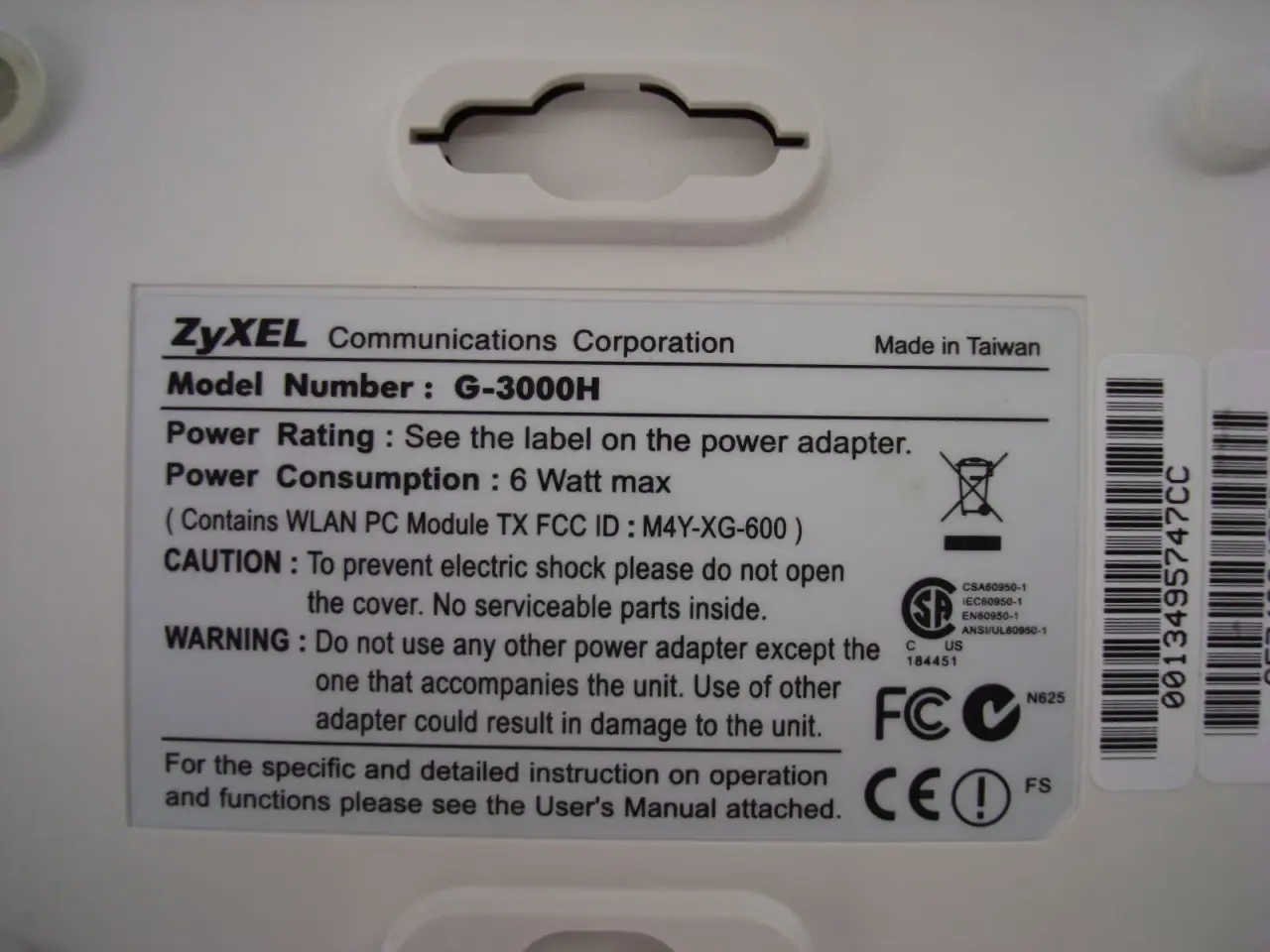 Billede 7 - Zyxel G-300H wireless accespoint.