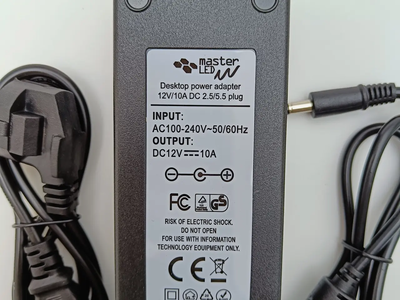 Billede 5 - NY! 12V 10A 120W Strømforsyning med stik 2.1/5.5mm