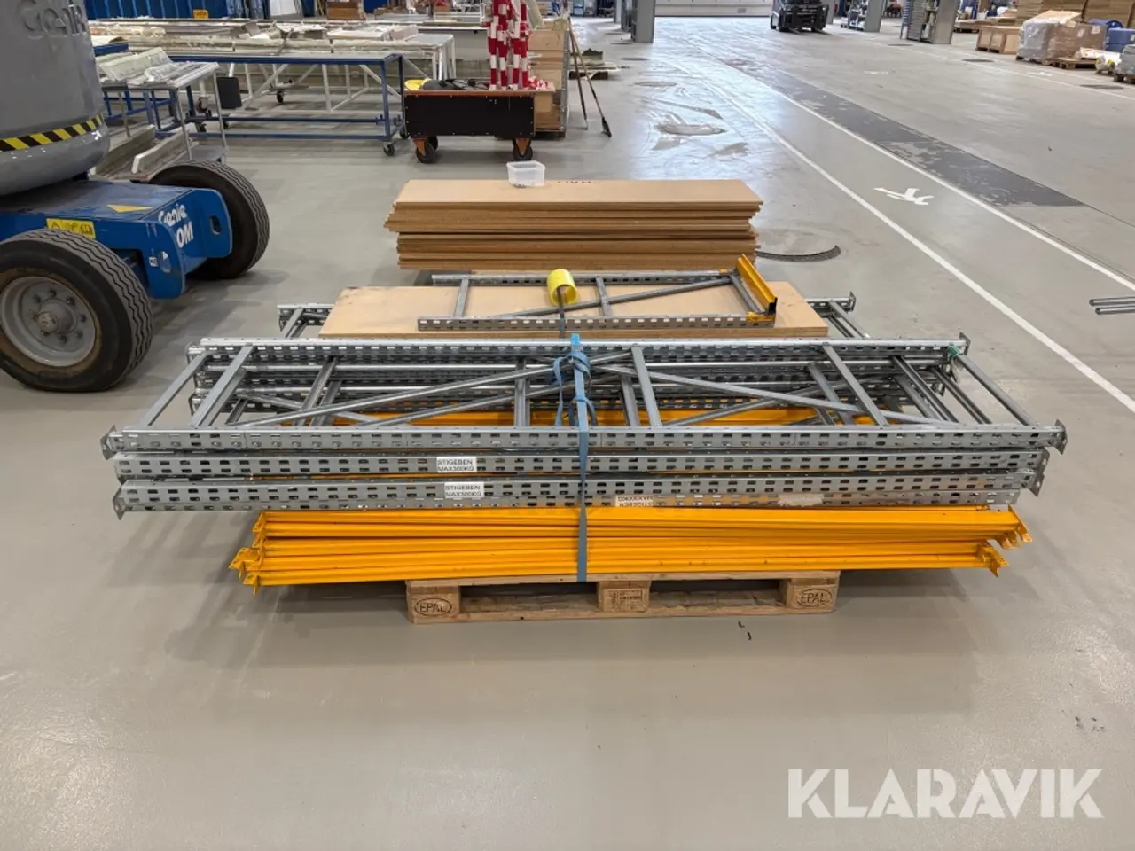 Billede 3 - Pallereol - 9 stigereoler/ 23 hylder