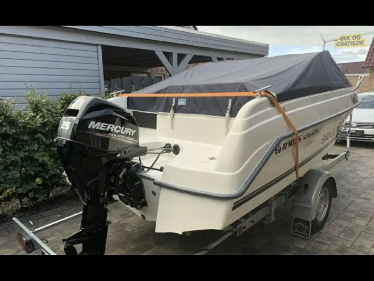 Billede 6 - Ryds 520 GTX (2015) – Mercury 25 HK – Inkl. traile