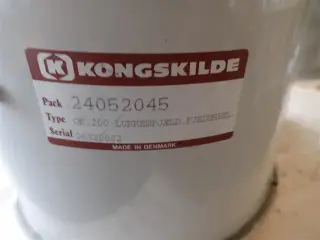 Kongskilde lukkespjæld type OK.200 fjederbel.