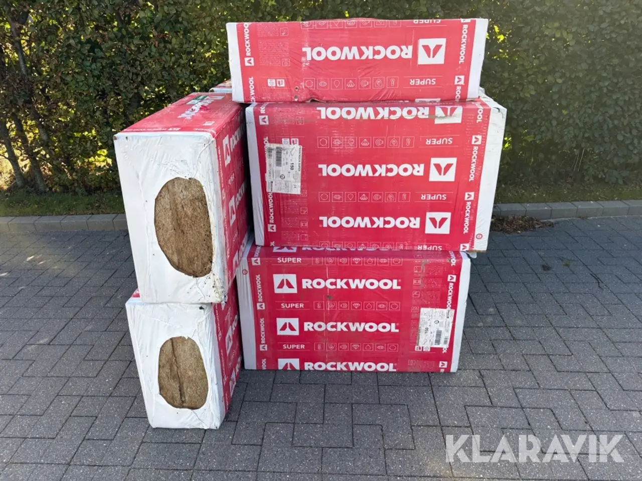 Billede 3 - Isolering Rockwool Fronrock Super Facedebatts 16 styk
