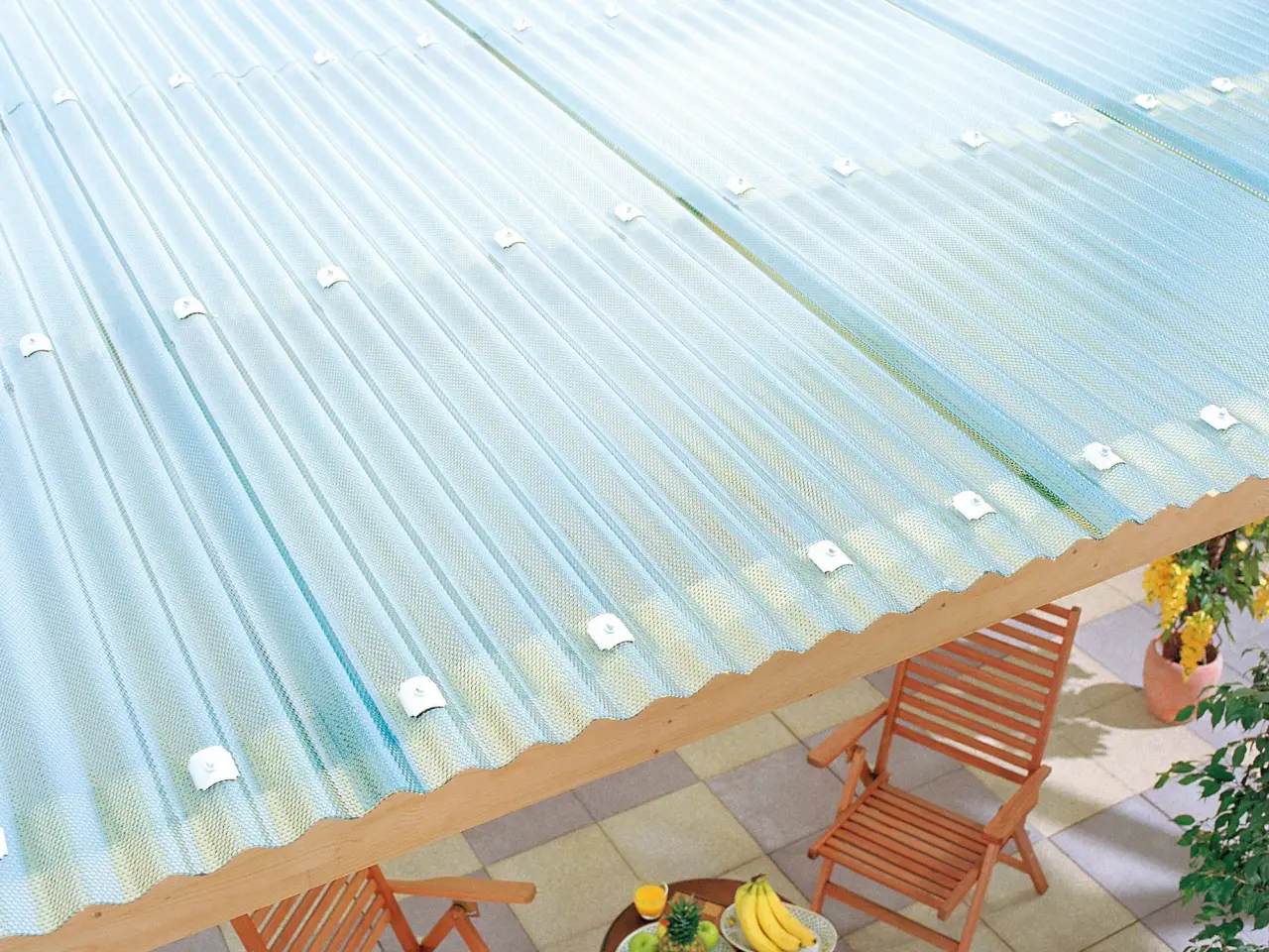 Billede 1 - Tagplader plast /Trapezplade /Lysplade /Termotag