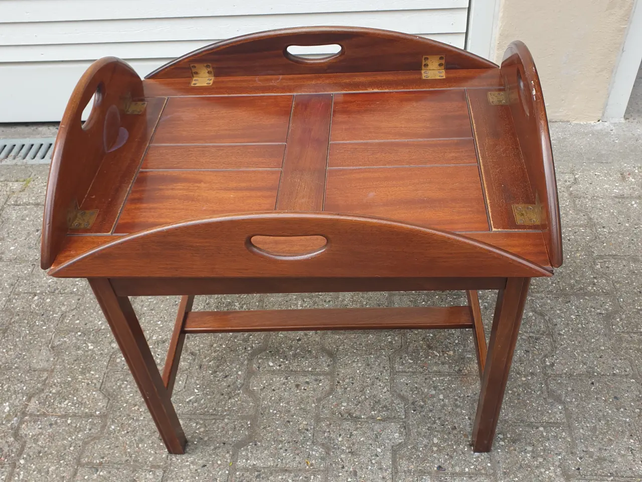 Billede 1 - Butlerbord mahogni
