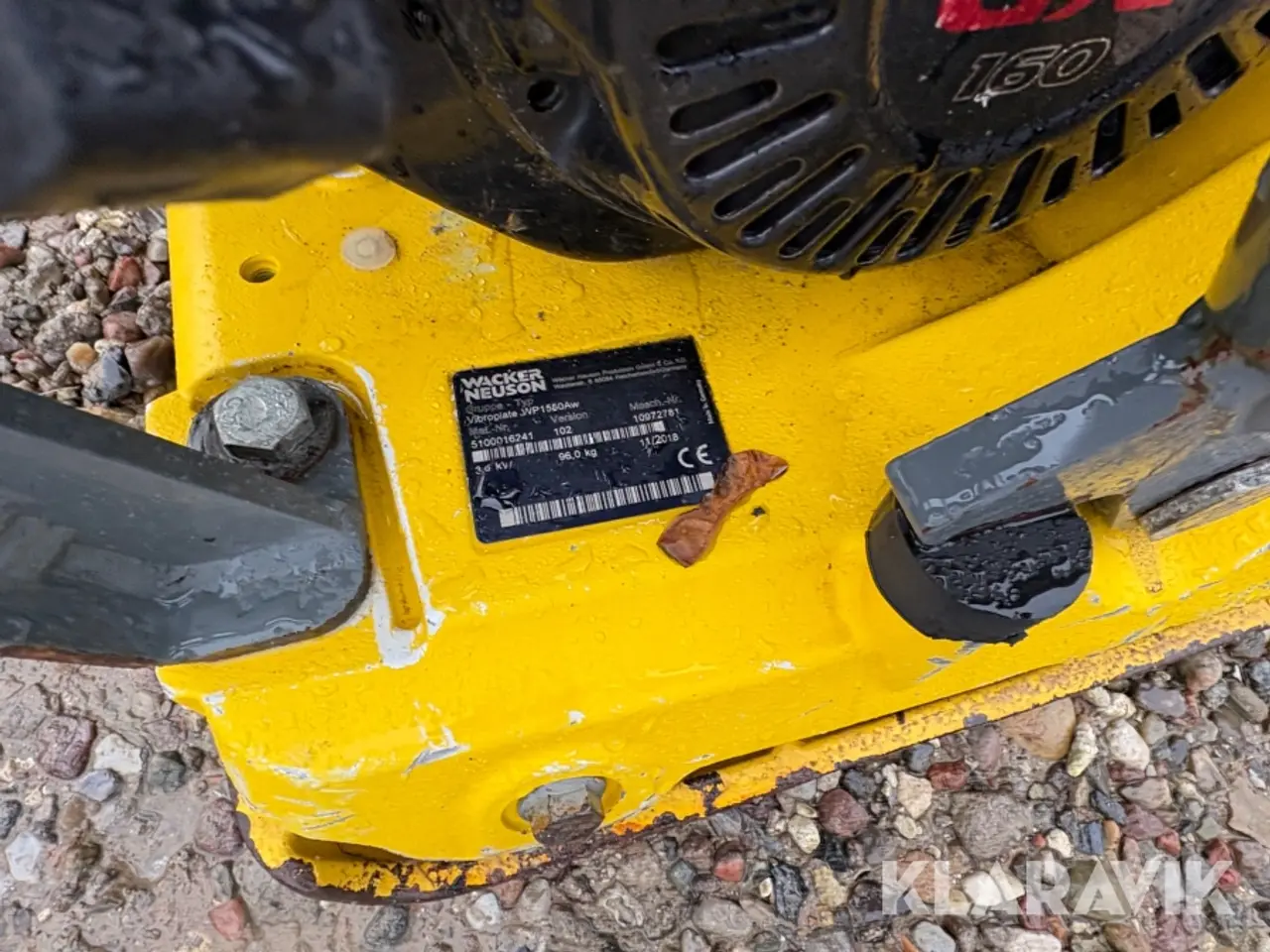 Billede 11 - Pladevibrator Wacker Neuson WP 1550Aw