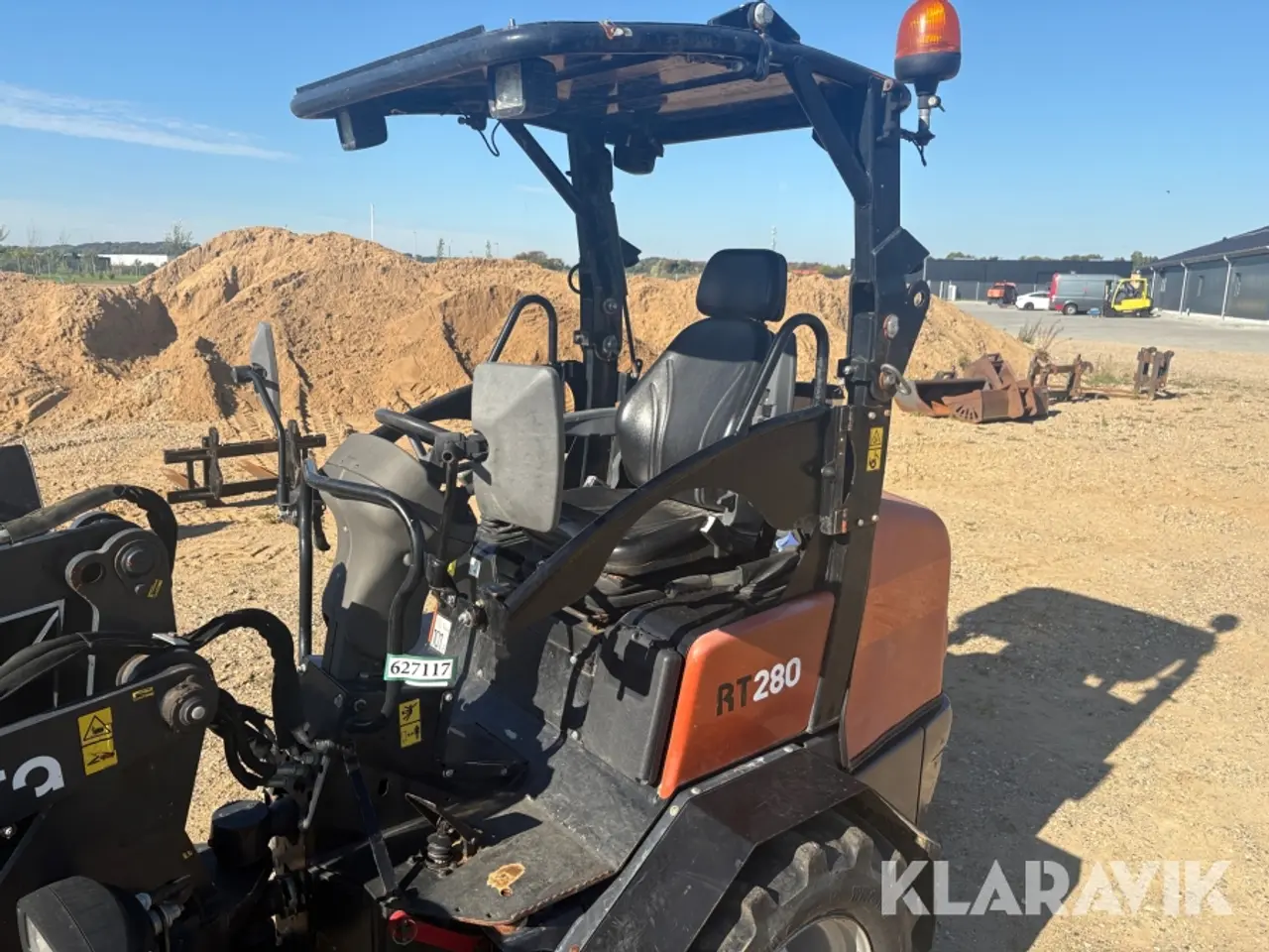 Billede 9 - Minilæsser Kubota RT280 med tilbehør
