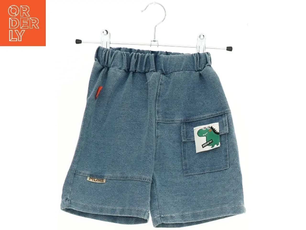 Billede 1 - Børne Shorts med Dinosaurus Applikation (str. 86)
