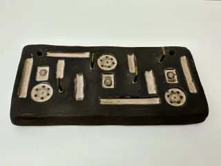 Retro Nøgeholder / knagerække i keramik