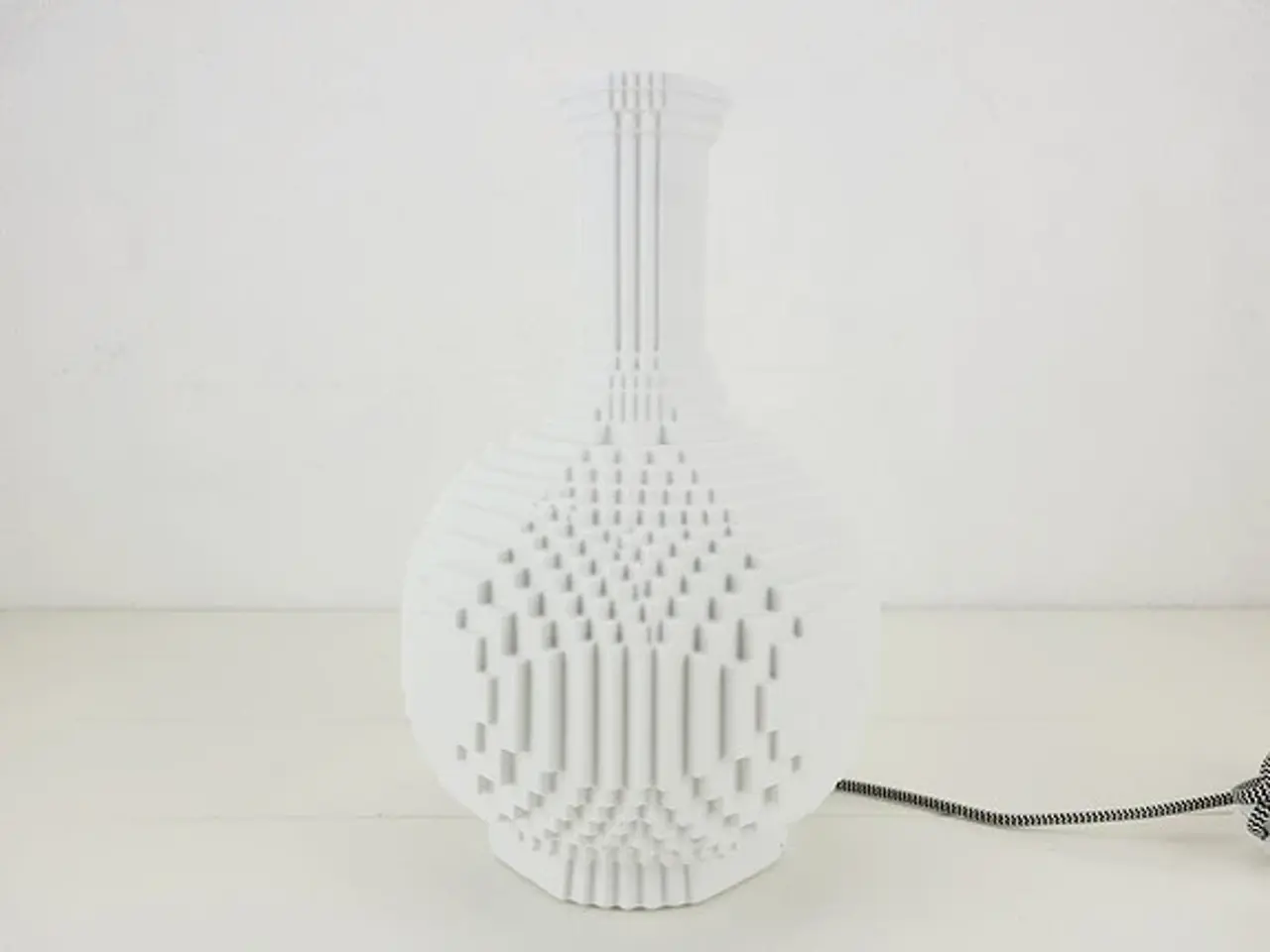 Billede 6 - Bordlampe i pixel med smukt lys