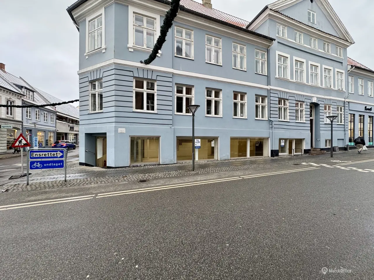 Billede 1 - 281 m² butikslokale. – nabo til Normal i Nyborg