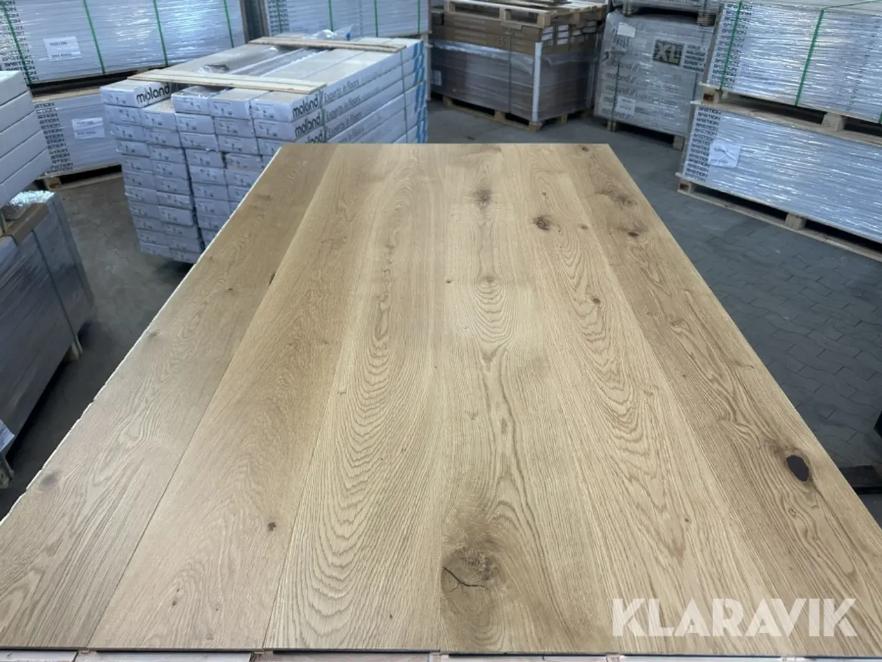 Billede 2 - Gulv MOLAND Aston Wideplank Trend Eg UV-matlak - 113,5m2