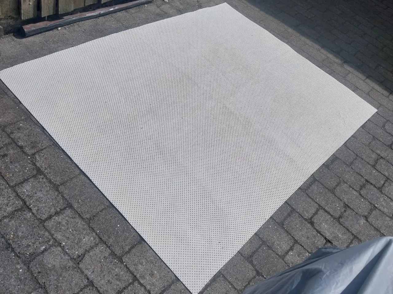 Billede 8 - Beige gulvtæppe 200 x 150 cm 