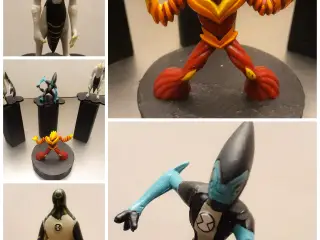 4 Action Figurer 