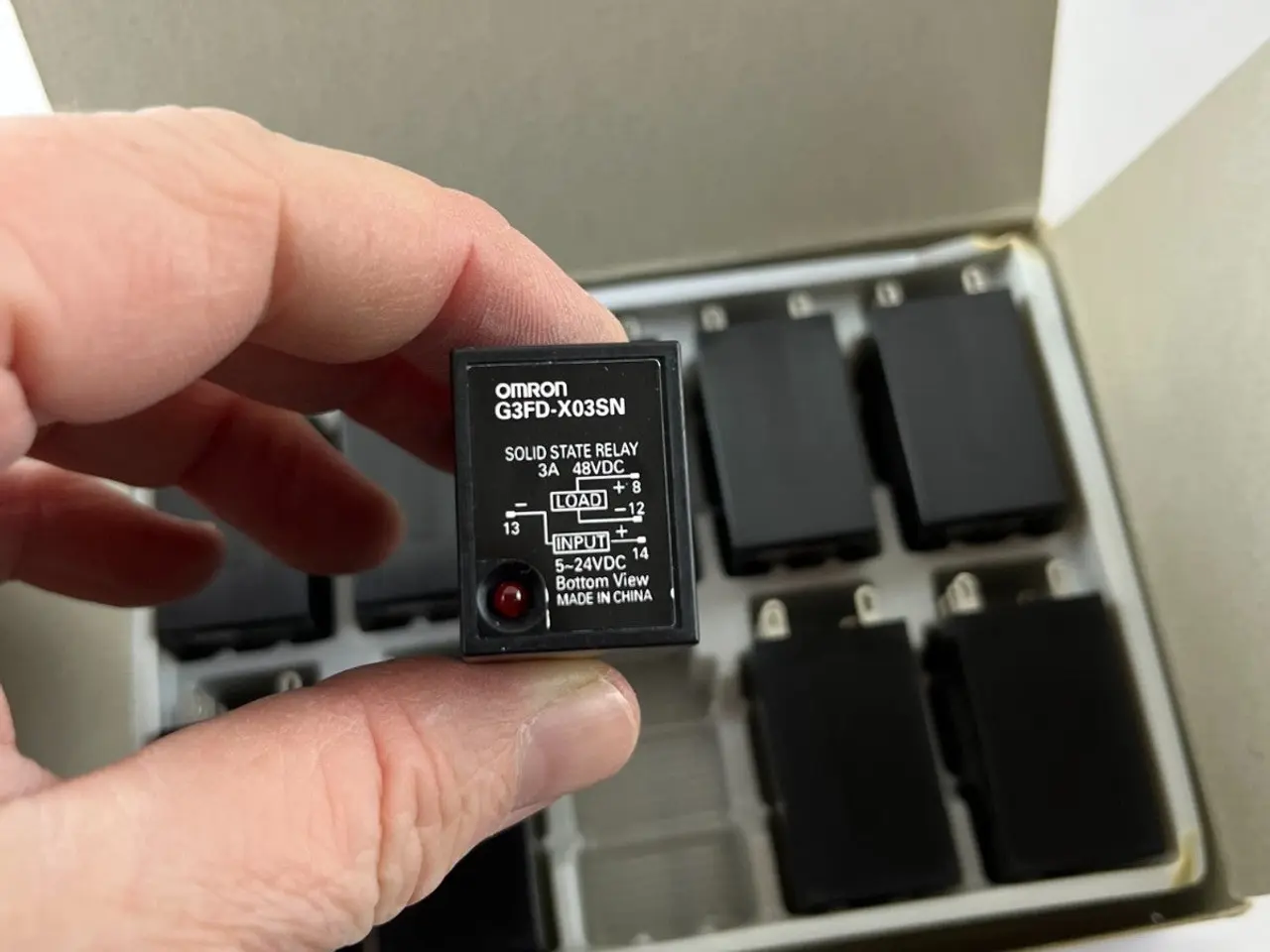 Billede 5 - parti 10x Omron G3FD‑X03SN‑VD Solid State Relays