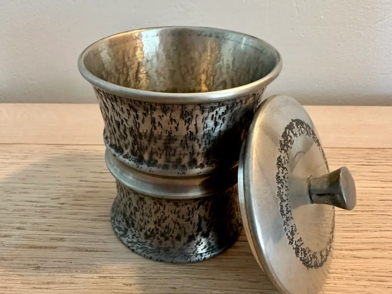 Billede 4 - Vintage genstande af tin sælges