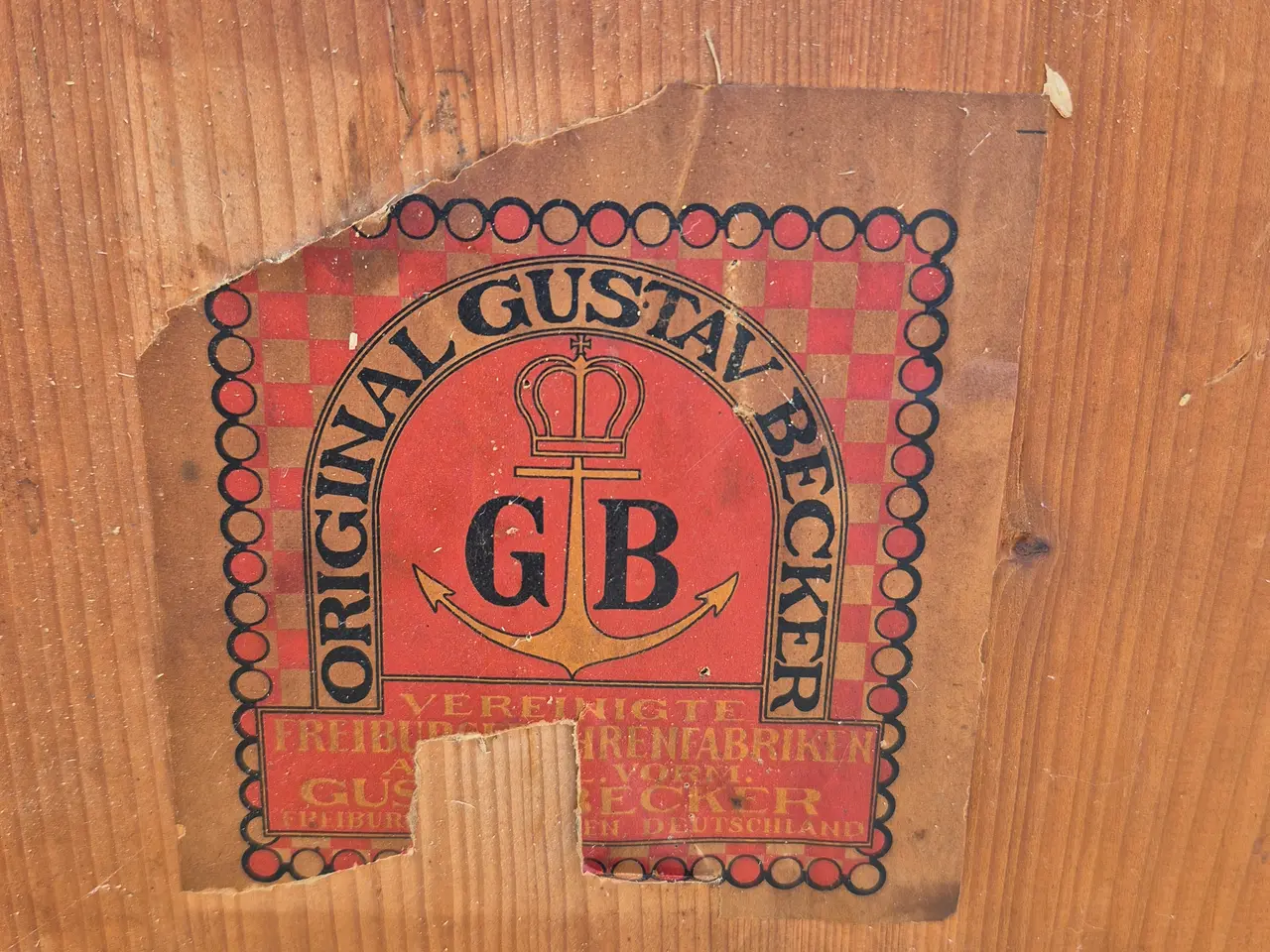 Billede 6 - Gustav Becker vægur
