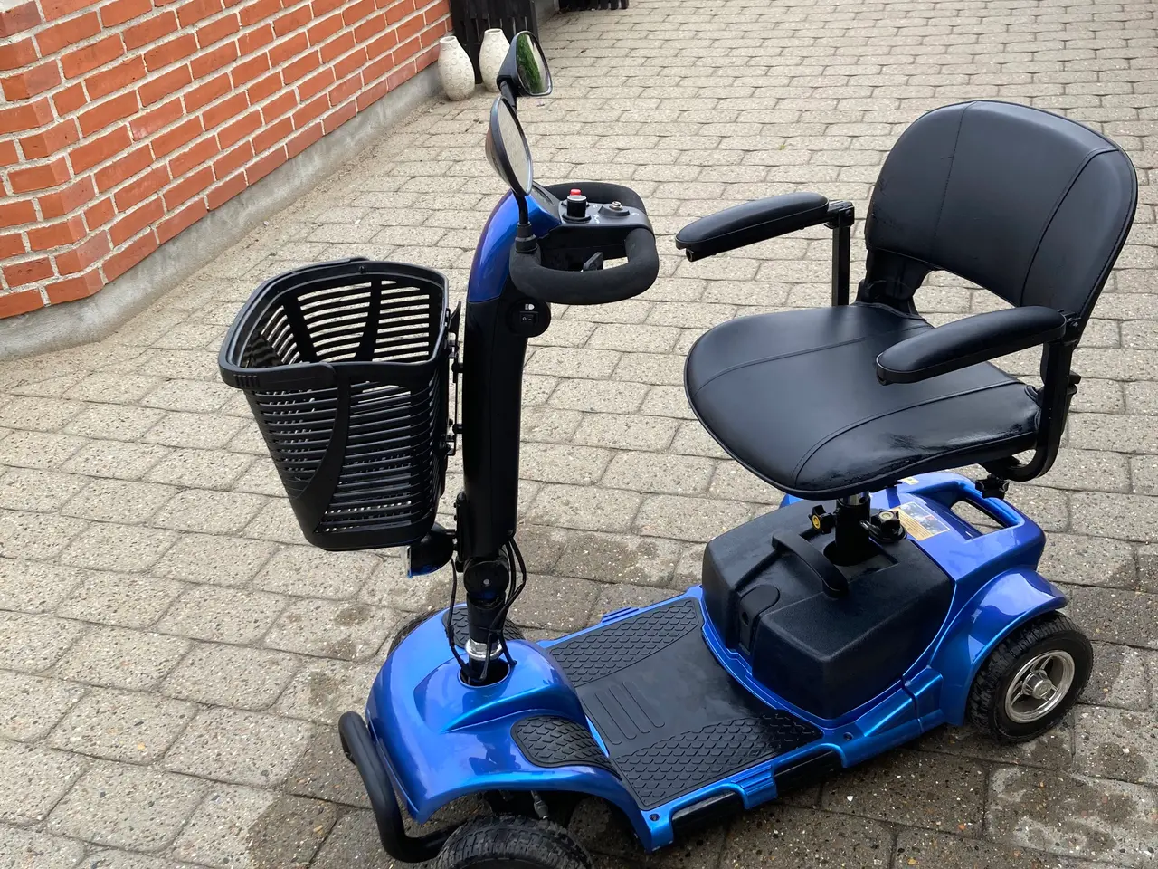 Billede 4 - LM 140 - Blå elscooter