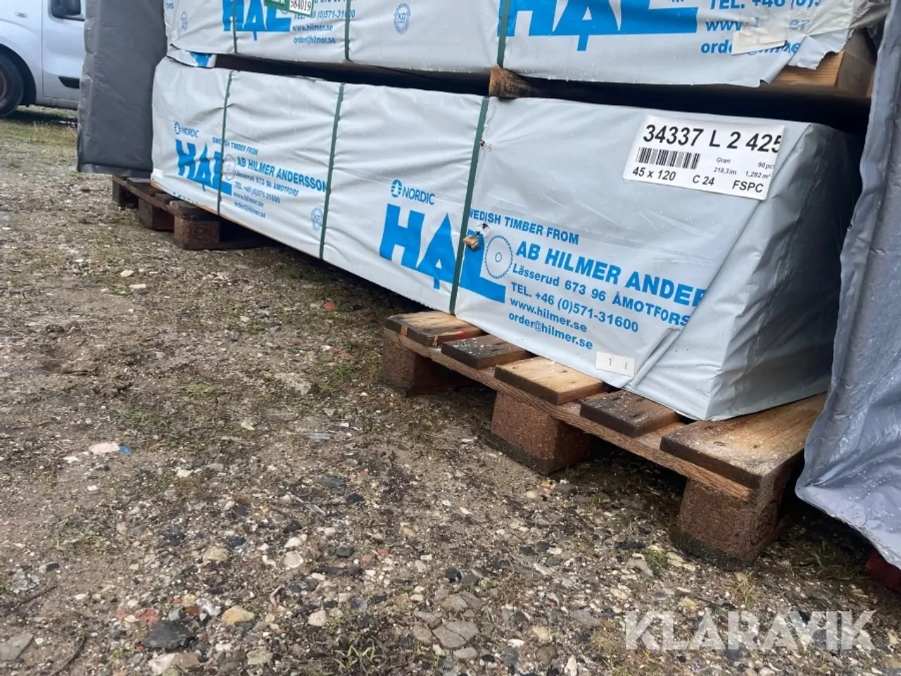 Billede 1 - Spærplanker Nordic Hal Gran 45mm X 120mm 90 stk