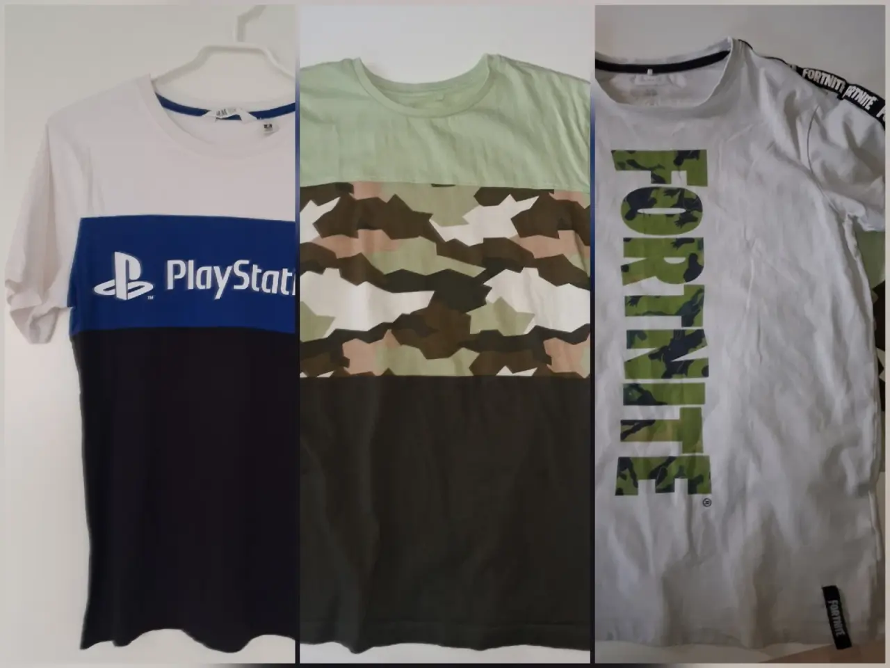 Billede 1 - 158/164, 3x T-shirt