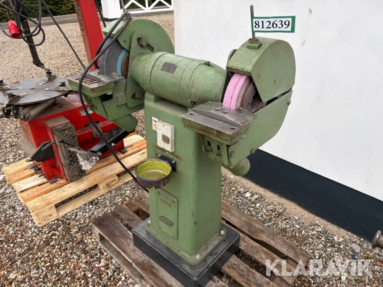 Billede 1 - Dobbelt slibesten Greif DV 40 1-1
