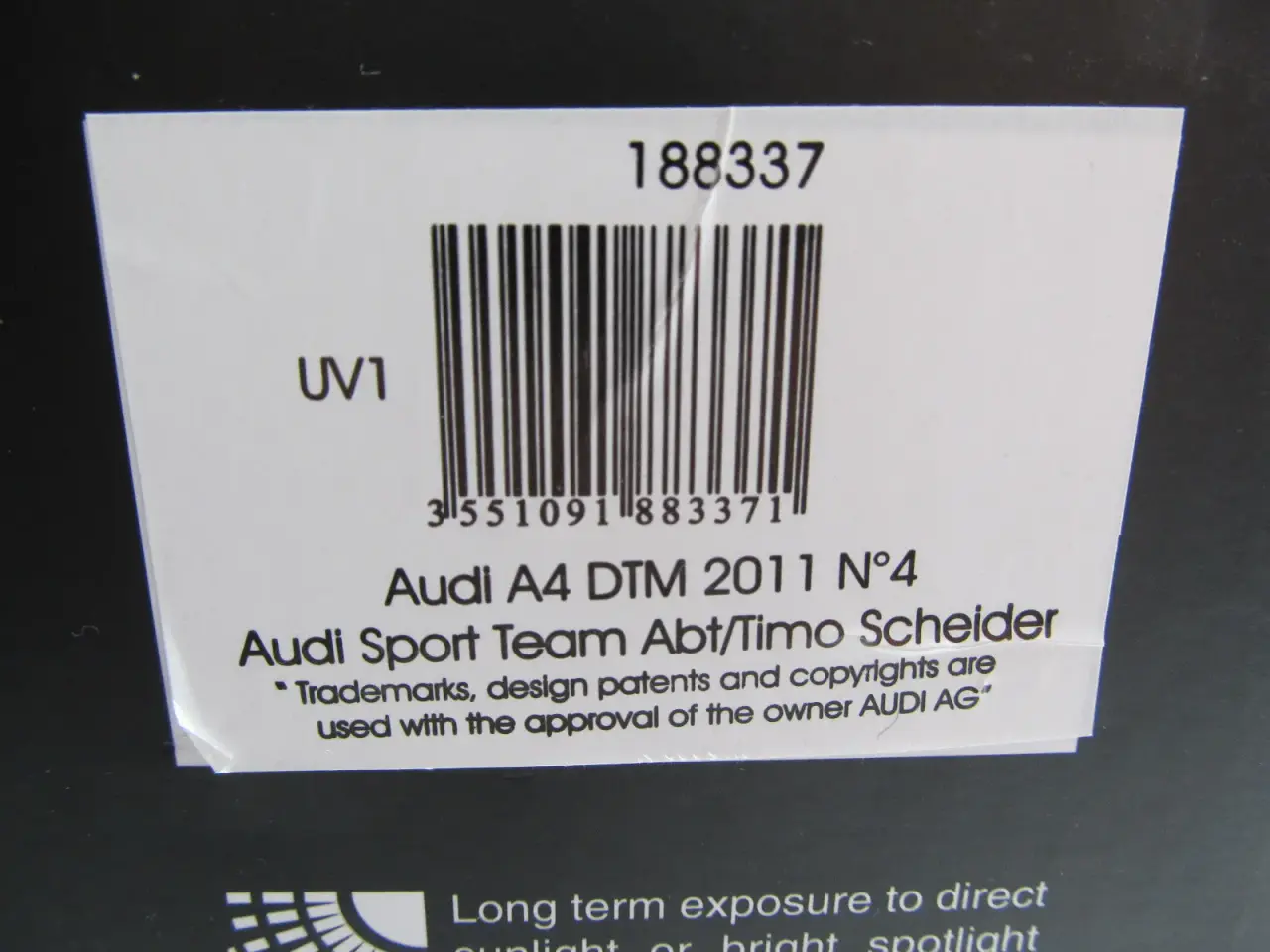 Billede 9 - 2011 Audi A4 DTM #4 Timo Scheider - 1:18