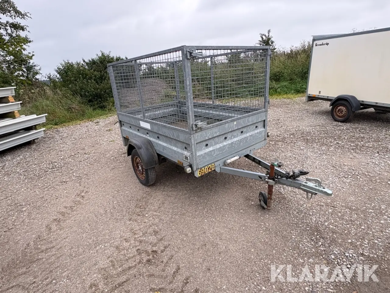 Billede 2 - Trailer Brenderup med net sider