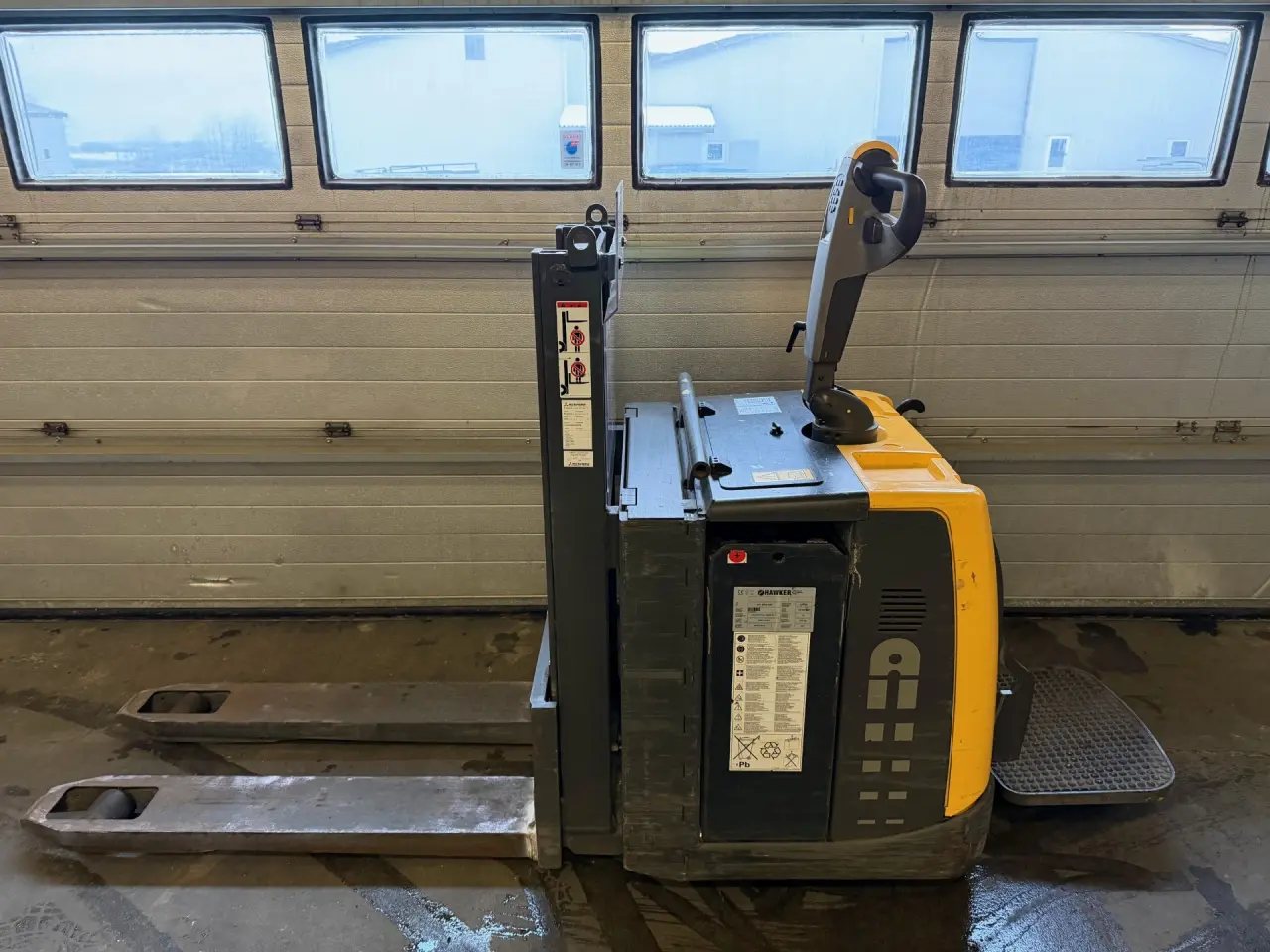 Billede 1 - Atlet PDP200 Dobbelt-pallestabler. Initialløft.