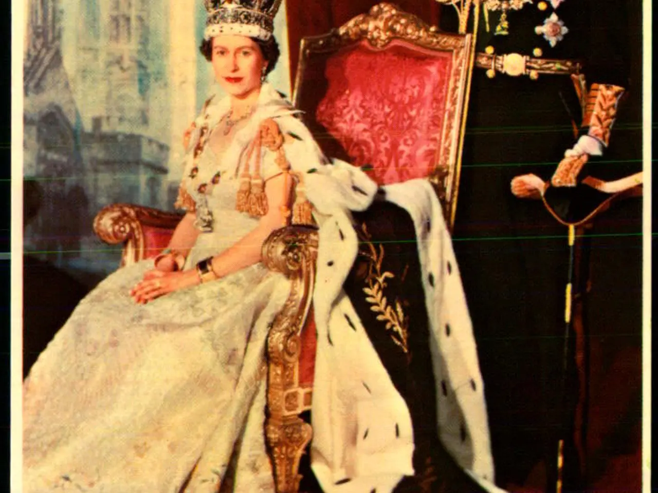 Billede 1 - Coronation - Dronning Elizabeth II - Prince Philip - Ubrugt