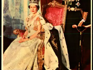 Coronation - Dronning Elizabeth II - Prince Philip - Ubrugt