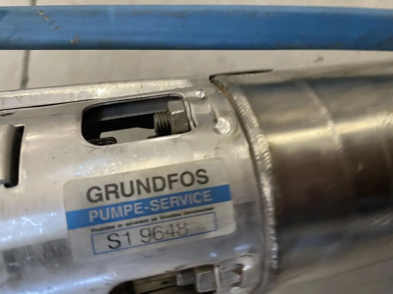 Billede 3 - Grundfos boringspumpe.