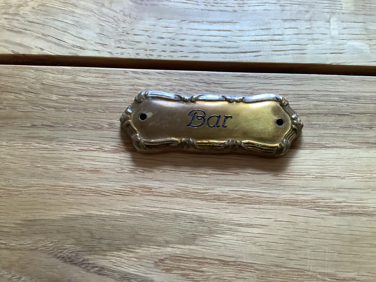 Billede 3 -  Sjove Messing skilte