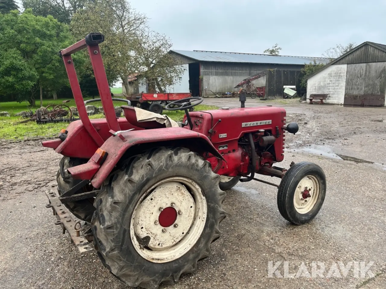 Billede 4 - Veterantraktor Mc Cormick D-214 standard