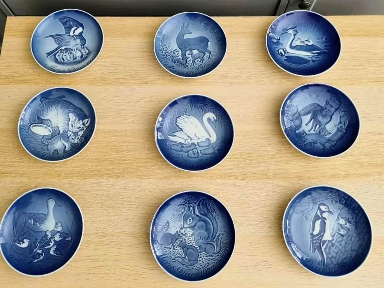 Billede 3 - 9 flotte Bing og Grøndahl Mors Dag Platter
