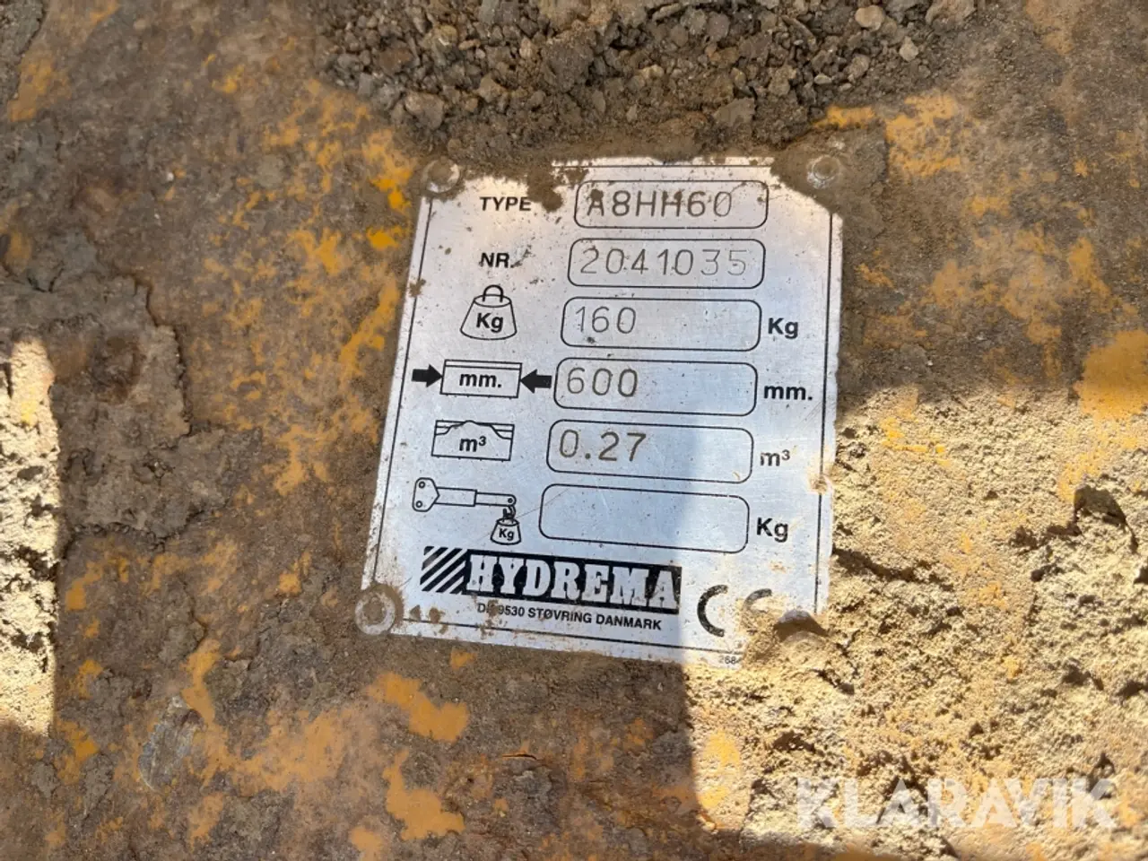 Billede 5 - Graveskovl Hydrema / FL45 1 styk