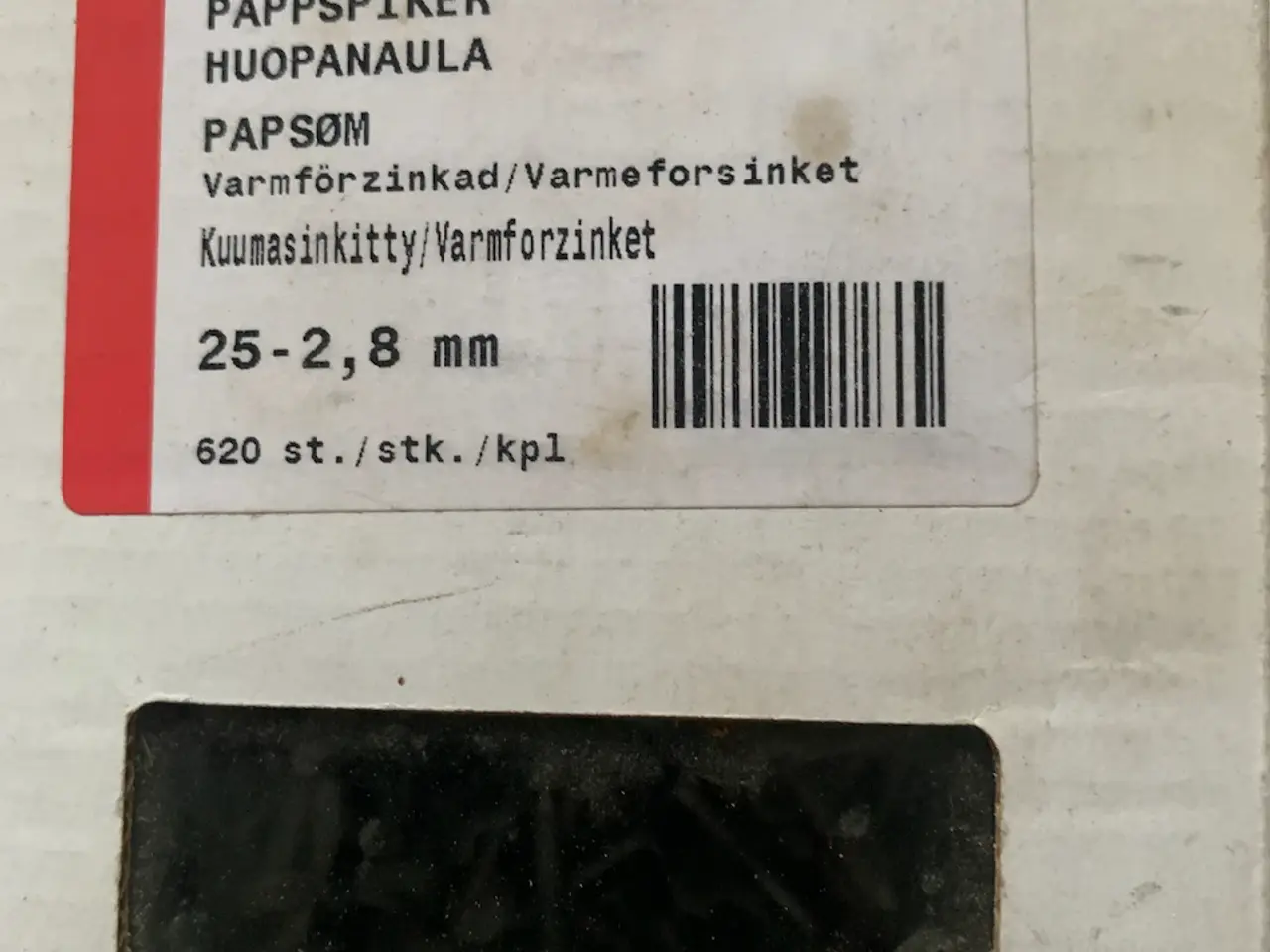 Billede 1 - Søm 2,8 x 25 mm - papsøm