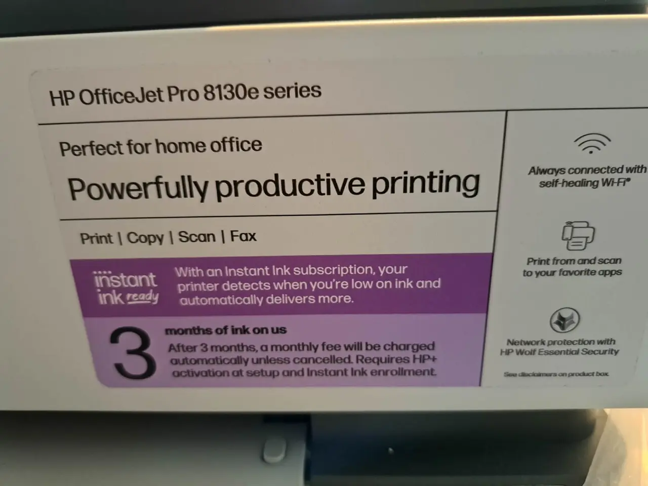 Billede 2 - Ny printer fejlkøb