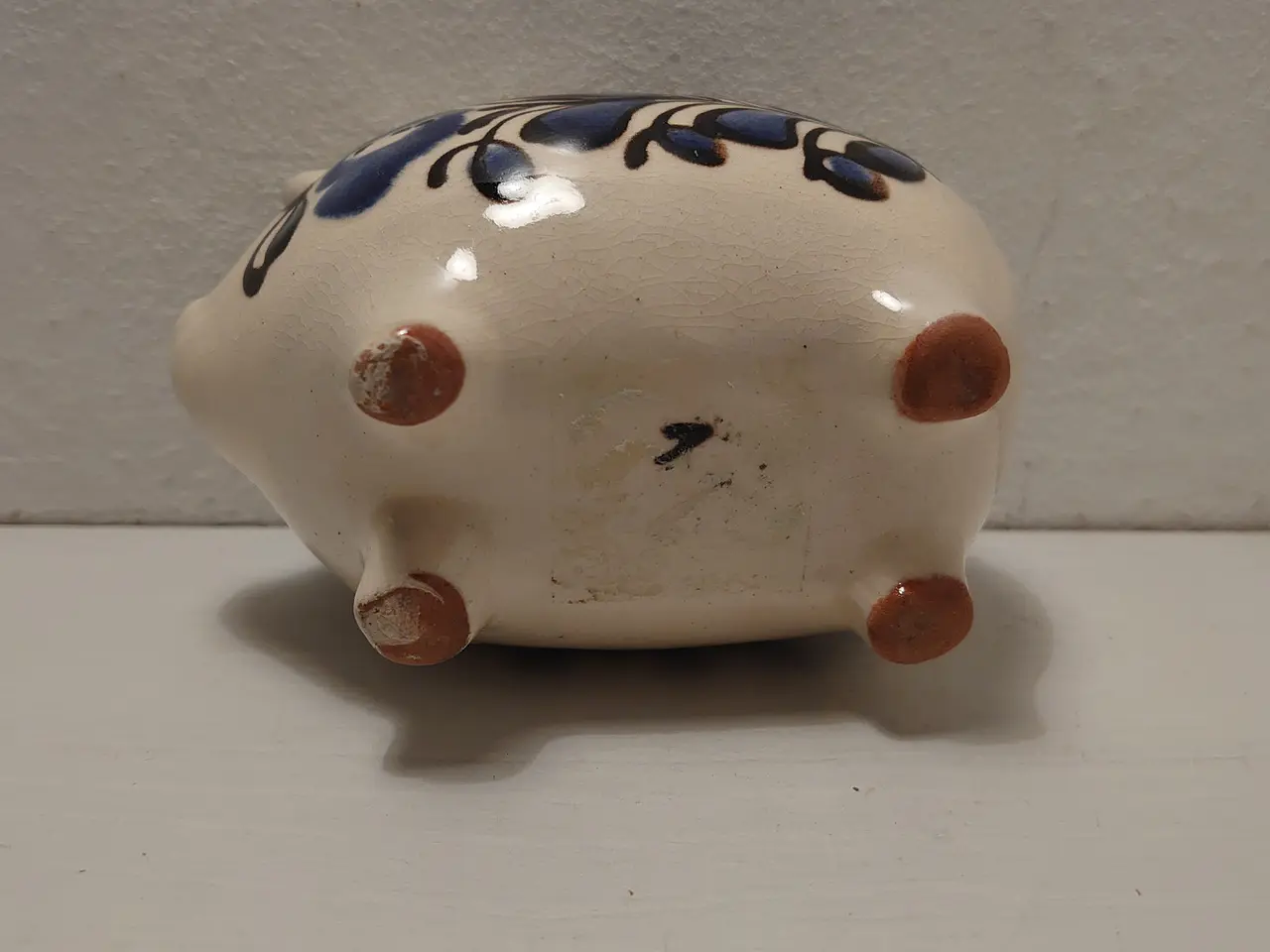 Billede 5 - Vintage keramik sparegris.1960-70 L. 11cm