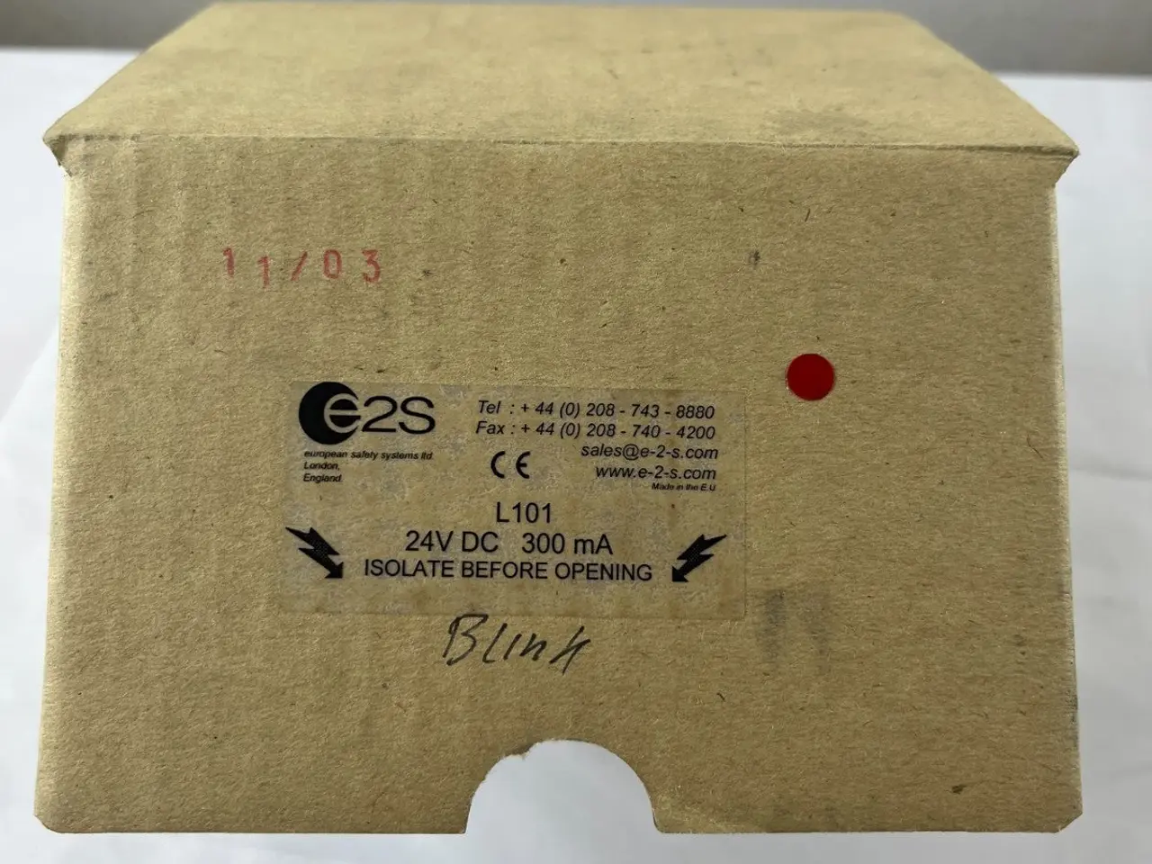 Billede 5 - E2S L101 AlertAlight 24VDC 300mA Red Flashing IP56