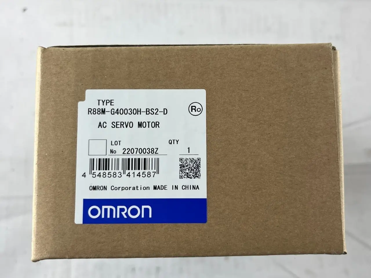 Billede 4 - Omron R88M-G40030H-BS2-D AC servomotor 400W 200V