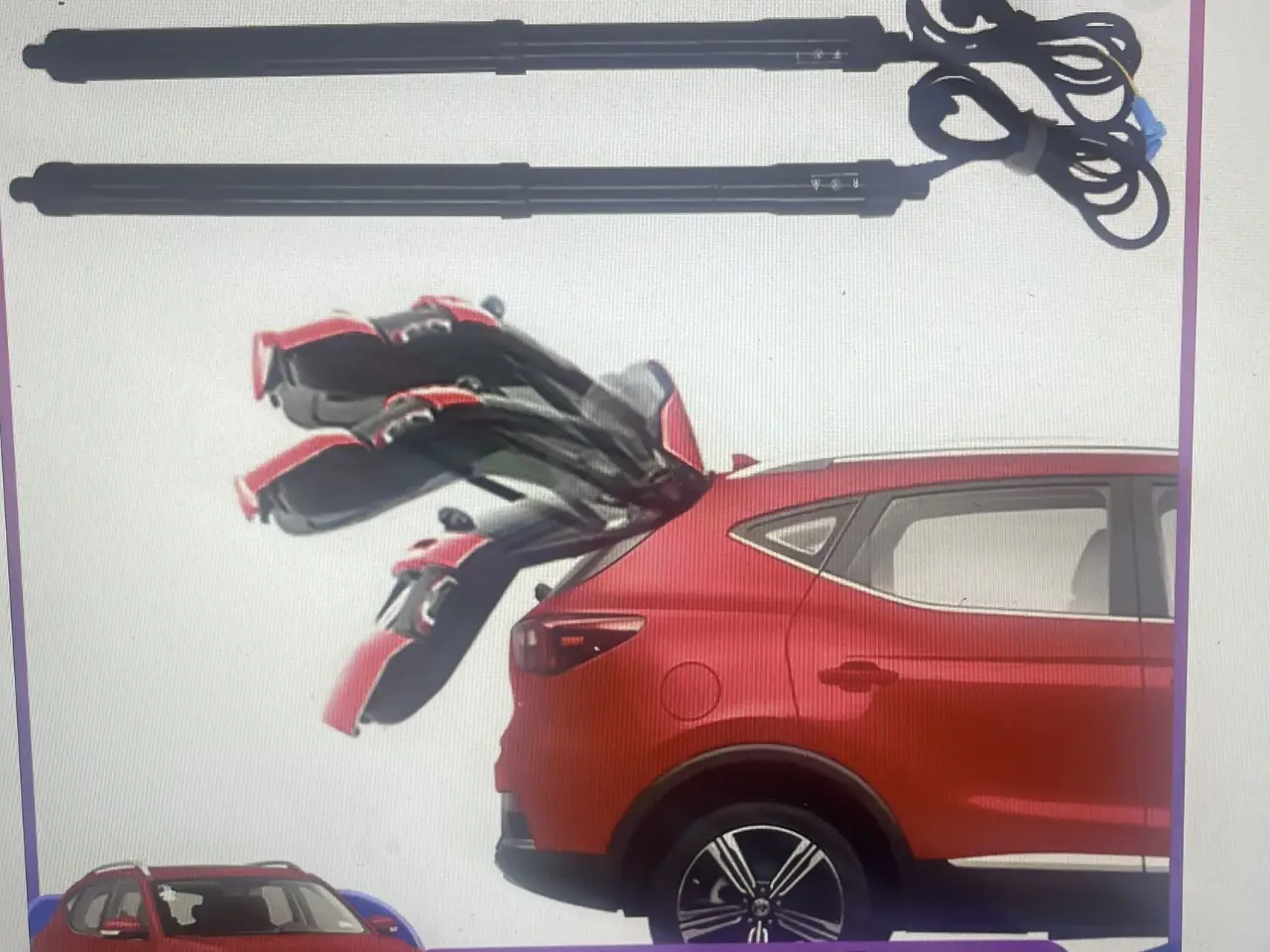 Billede 1 - Automatisk bagklap åbner til MG ZS EV med fodsenso