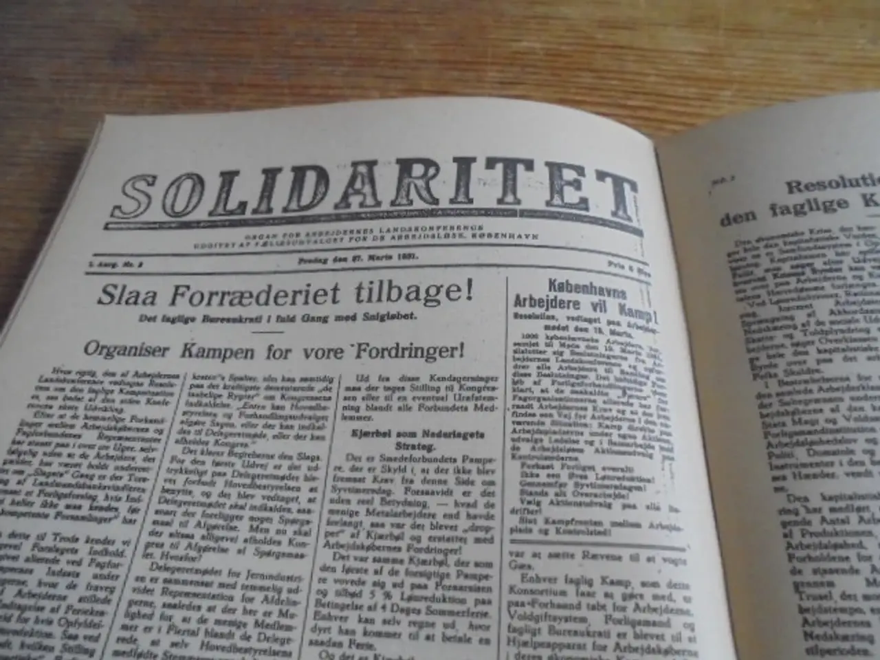 Billede 6 - Kampen mod krise og arbejdsløshed i 30’erne