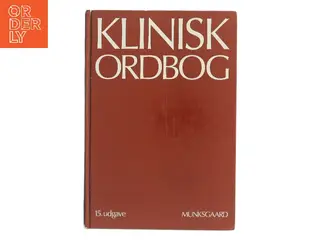 Klinisk ordbog af Niels Holm-Nielsen (Bog)